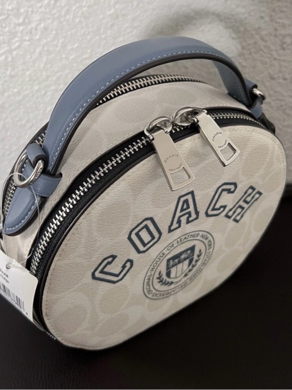 Coach Canteen Crossboddy Signature Canvas NWT - Picture 11 of 11